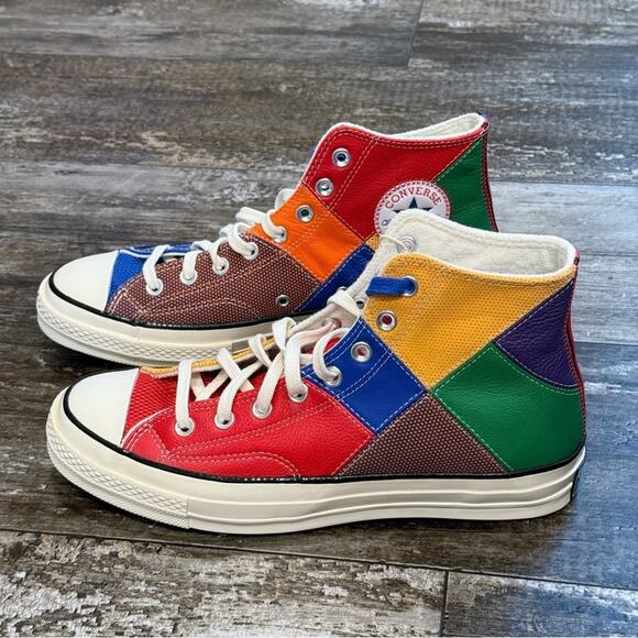 Converse NBA x Chuck 70 High '75th Anniversary' Shoes Mens Size 9 172830C NIB - Picture 8 of 15